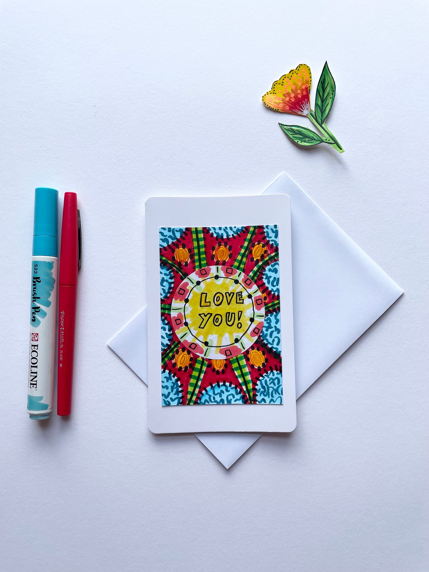 Love You Greetings Card