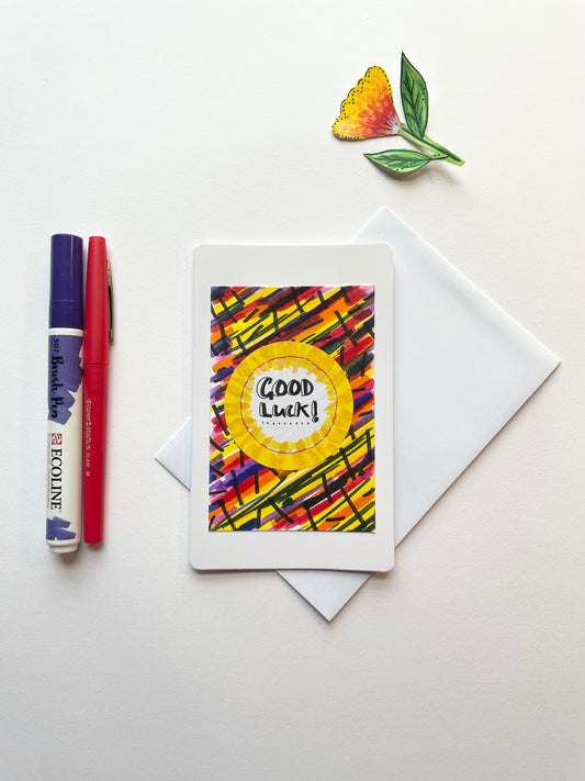 Good Luck Greetings Card