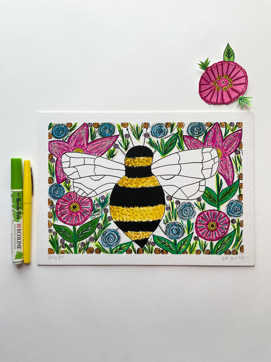 Busy Bee Painting