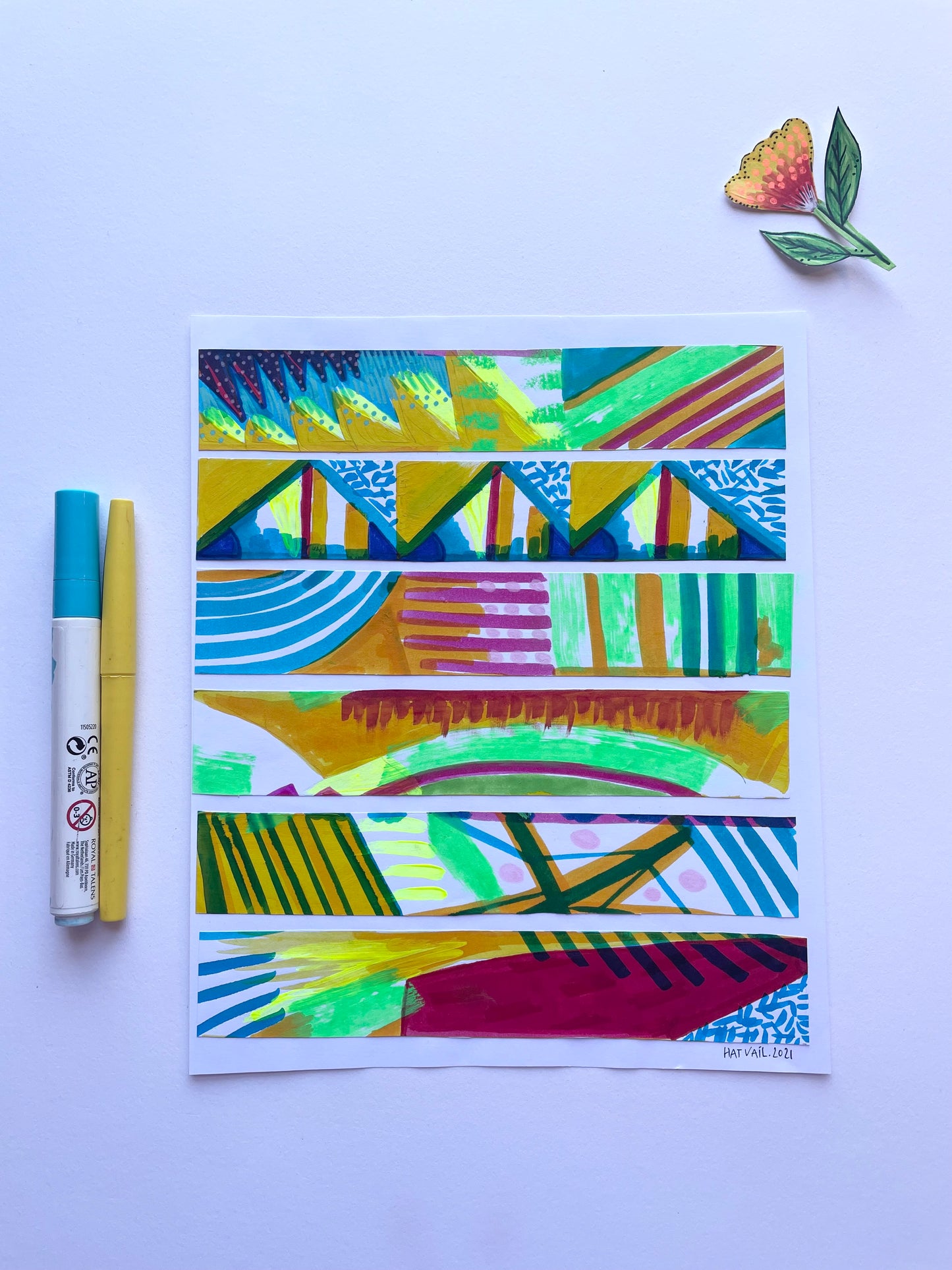 Abstract Pattern Painting
