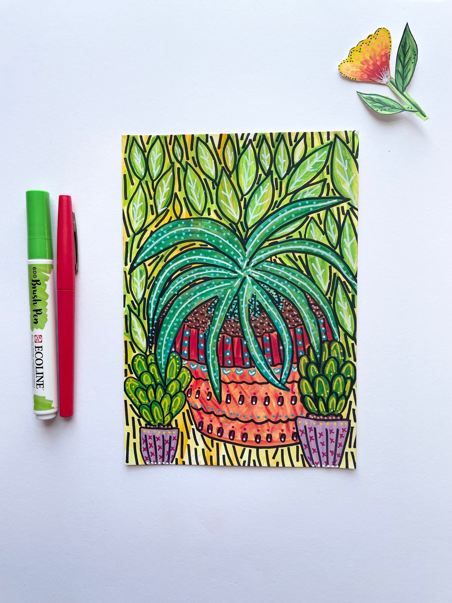 House Plant Painting