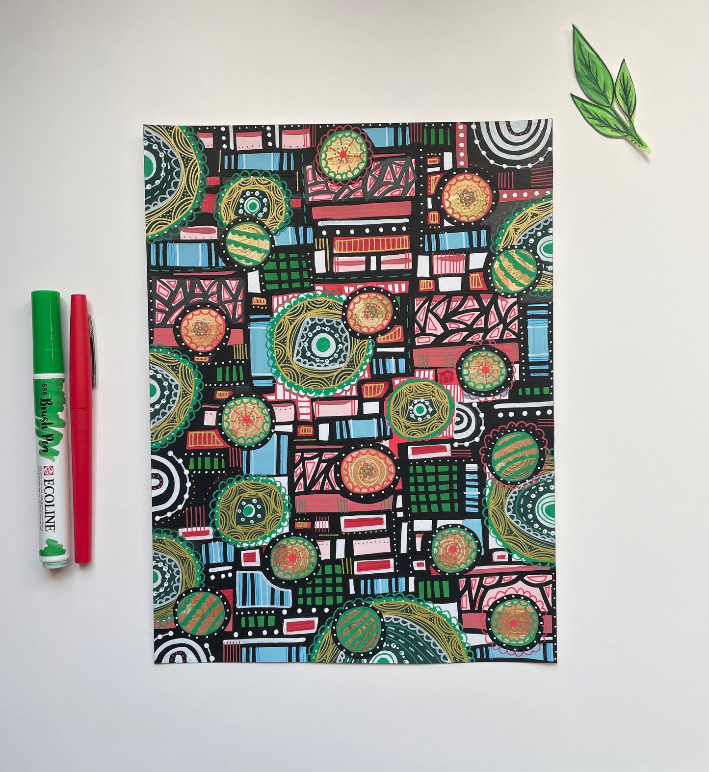 Abstract Pattern Painting