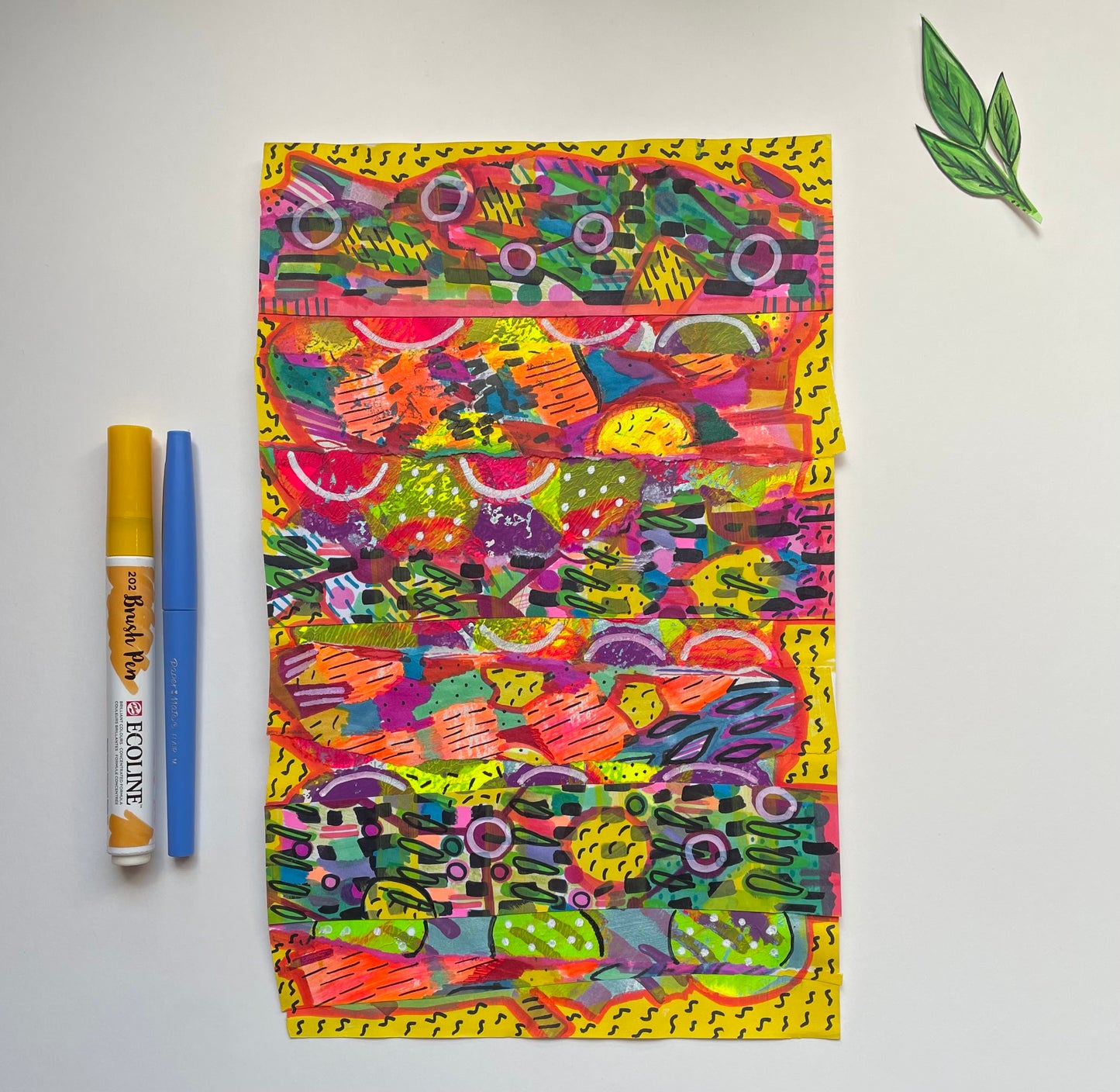 Bright Abstract Painting